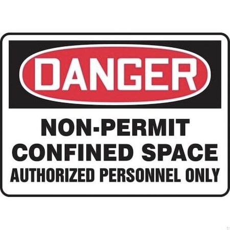 Accuform OSHA DANGER SAFETY SIGN NONPERMIT MCSP059XT MCSP059XT